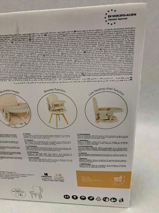 KikkaBoo PAPPO Seggiolino Pappa Alzasedia