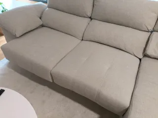 Sofá Chaiselongue gris