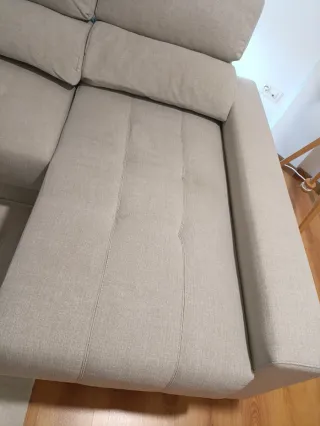 Sofá Chaiselongue gris