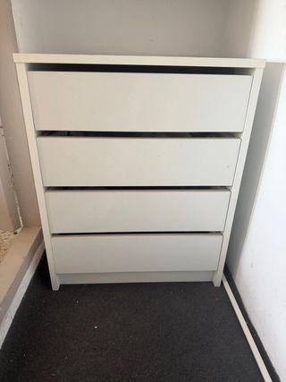 Mueble Cajonera Blanco