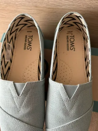 Alpargatas TOMS Mujer azul claro