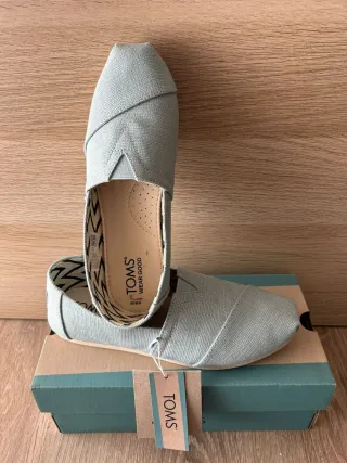 Alpargatas TOMS Mujer azul claro
