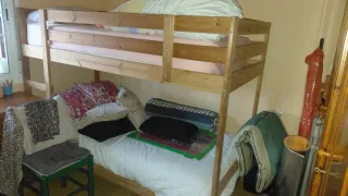 Litera madera 2 colchones