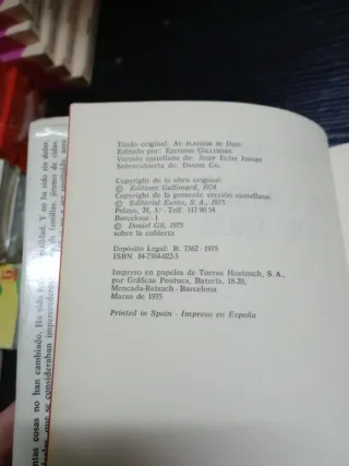 Por capricho de Dios Jean d'Ormesson