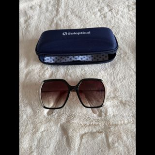 Gafas de sol Soloptical beige y negras