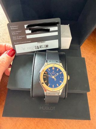 Reloj Hublot Classic Titanium King Gold de 38mm