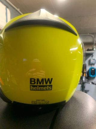 Casco BMW Amarillo Talla S