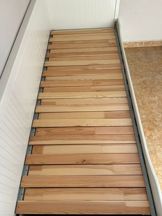 Cama Diván Blanca IKEA Madera