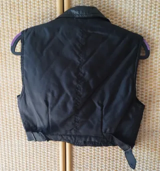 Chaleco Maria M. Negro