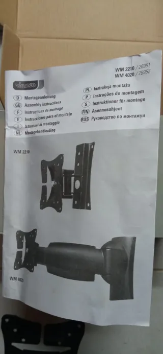 Soporte de Pared Vivanco Tilt & Swing