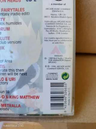 CD Dragon Ball Mix 2 - El Dance Mas Joven