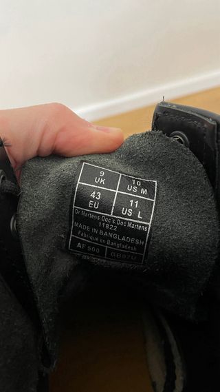 Botas Dr. Martens Negras