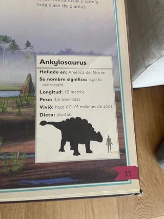 El majestuoso libro de los dinosaurios