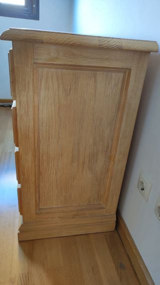 Cómoda de madera 6 cajones