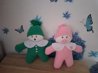 Muñecos de trapo hechos a mano