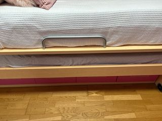Cama nido doble con cajones