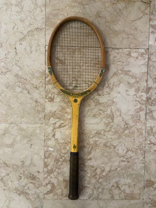 Lote 4 Raquetas Tenis Antiguas Madera