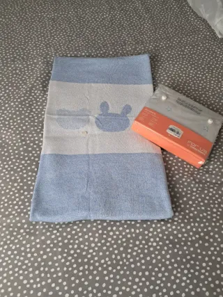 Manta mayoral y Sábana Encimera Algodón 120x180 cm