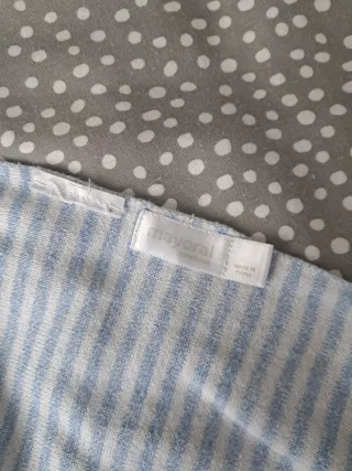 Manta mayoral y Sábana Encimera Algodón 120x180 cm