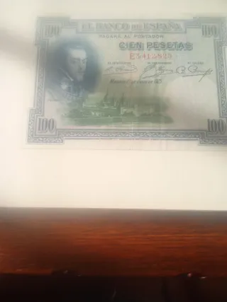Billete 100 Pesetas Julio 1925 Banco España