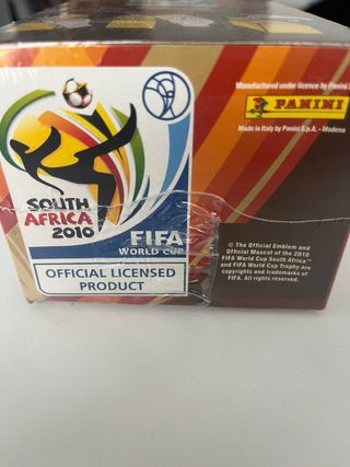 Caja sellada Mundial Sudáfrica 2010 Panini