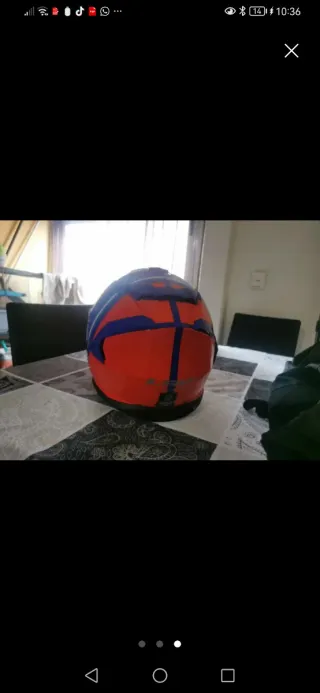 Casco de moto LS2 talla s