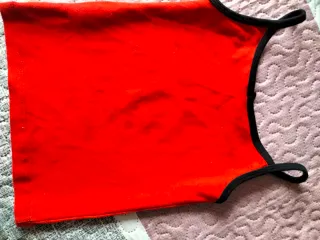 Top tirantes Betty Boop rojo Talla XS