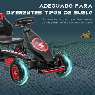 Go Kart a Pedales Infantil con Asiento Ajustable