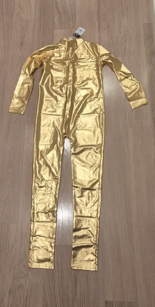 Mono completo dorado DYSMAD talla única