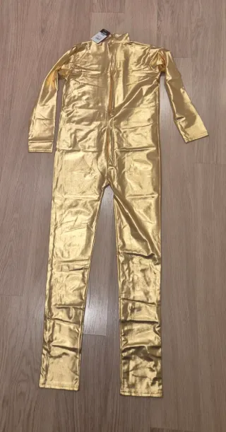 Mono completo dorado DYSMAD talla única