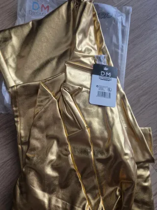 Mono completo dorado DYSMAD talla única