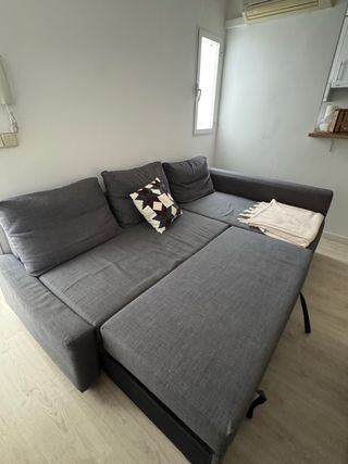 Sofá Cama FRIHETEN Skiftebo Gris
