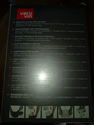 Cortador de piña Vacu Vin