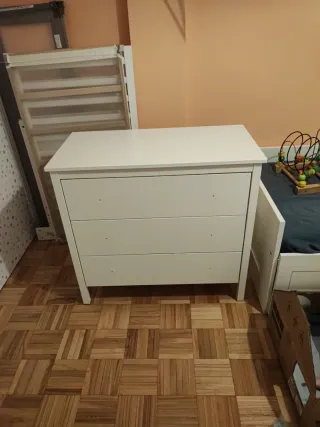 Cómodas blancas de madera ikea