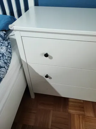 Cómodas blancas de madera ikea