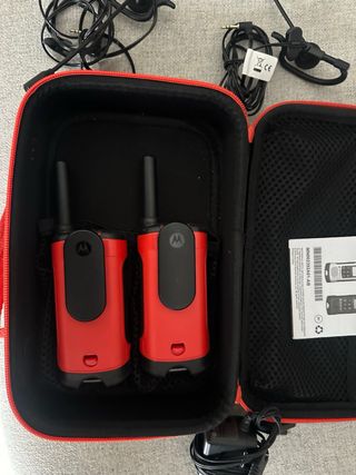 Walkie Talkies Motorola Rojos