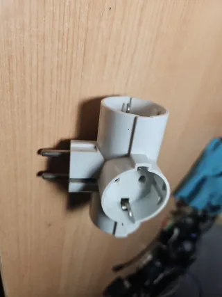 Ladrón de enchufes con interruptor