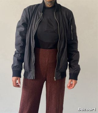 Giubbotto leggero nero