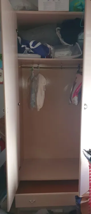 Armario 2 puertas madera