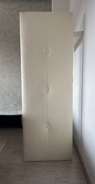 Cabecero blanco polipiel