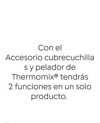 Cubrecuchillas y pelador Thermomix