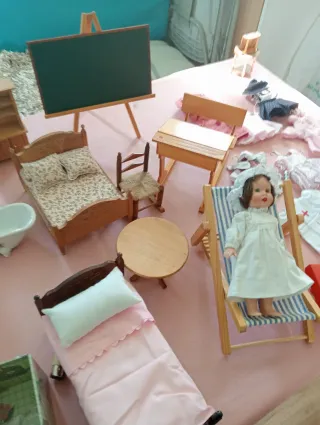 Mariquita Pérez con accesorios