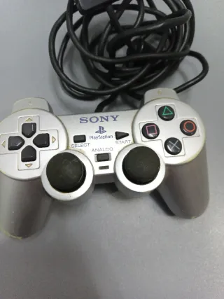 Mando PS2 Sony DualShock 2 Plateado
