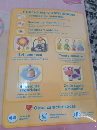 Manta Gimnasio Vtech Baby Cantarín
