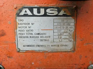 Dumper AUSA BVS-26.452