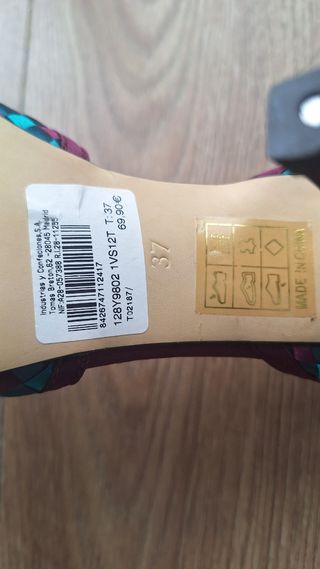 Tacones Tintoretto Talla 37