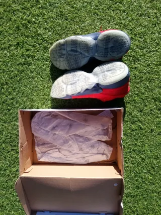 Adidas Bamba Donovan Mitchell Roja y Azul