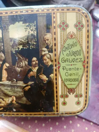 Lata antigua La Andaluza membrillo