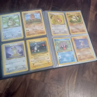 Cartas Pokémon antiguas - Base set, fosil, jungla