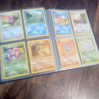 Cartas Pokémon antiguas - Base set, fosil, jungla